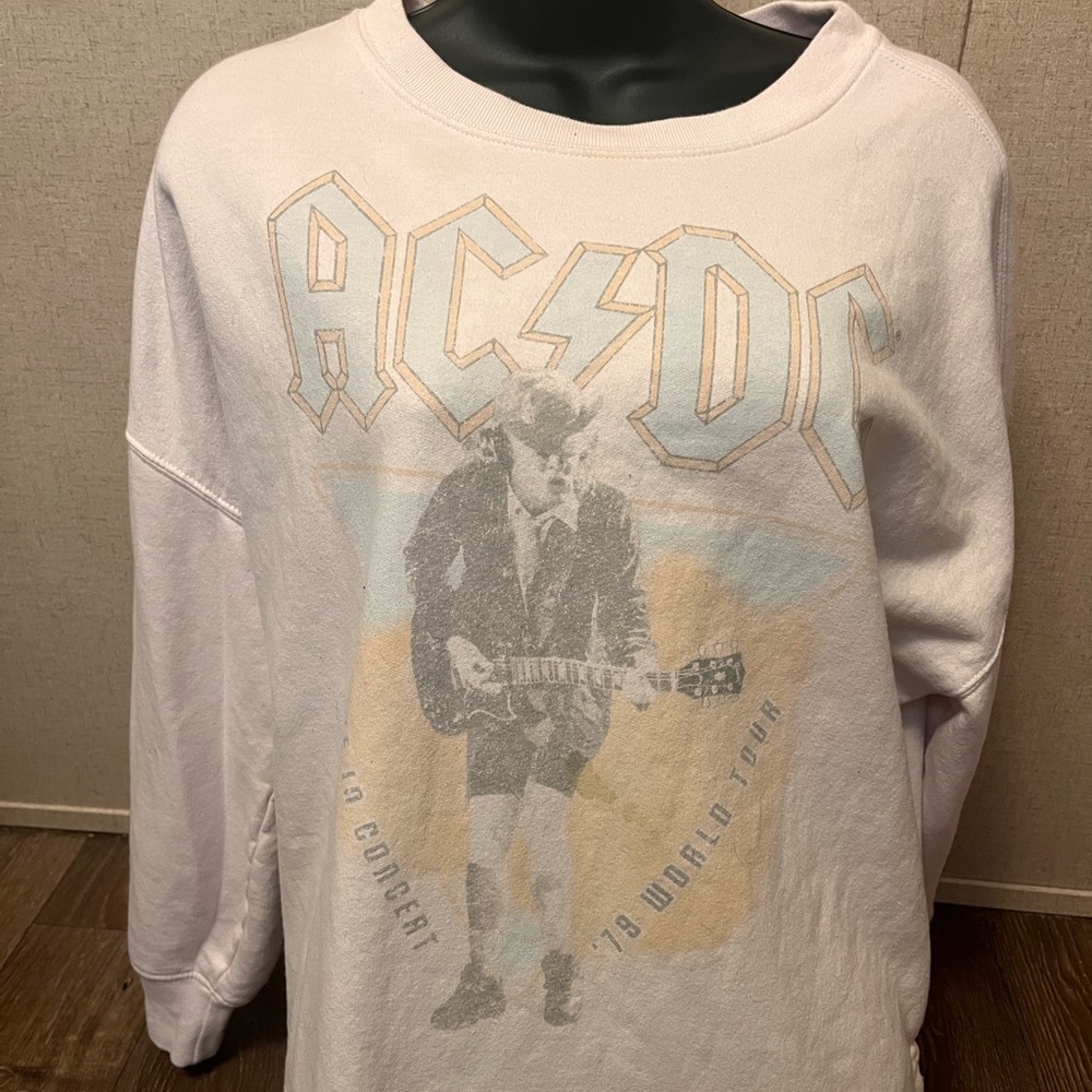 Ac/dc WORLD TOUR SWEAT SHIRT